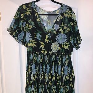 Zara floral dress